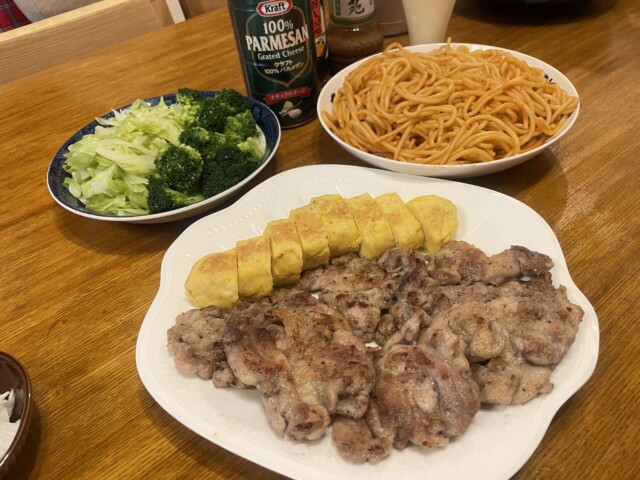誕生日のお食事