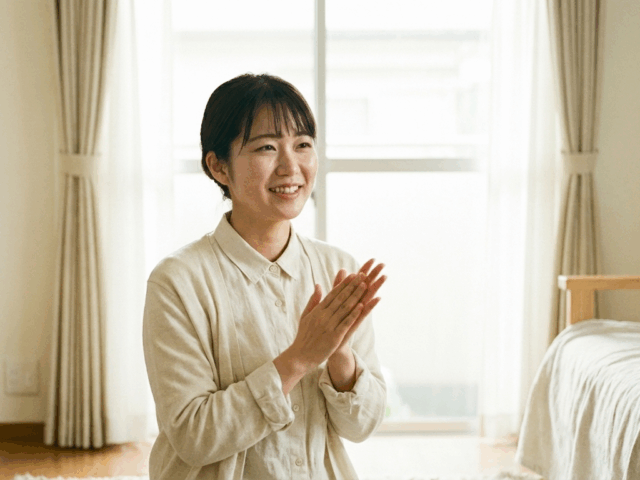 手を叩く女性_やさしい心の整え方